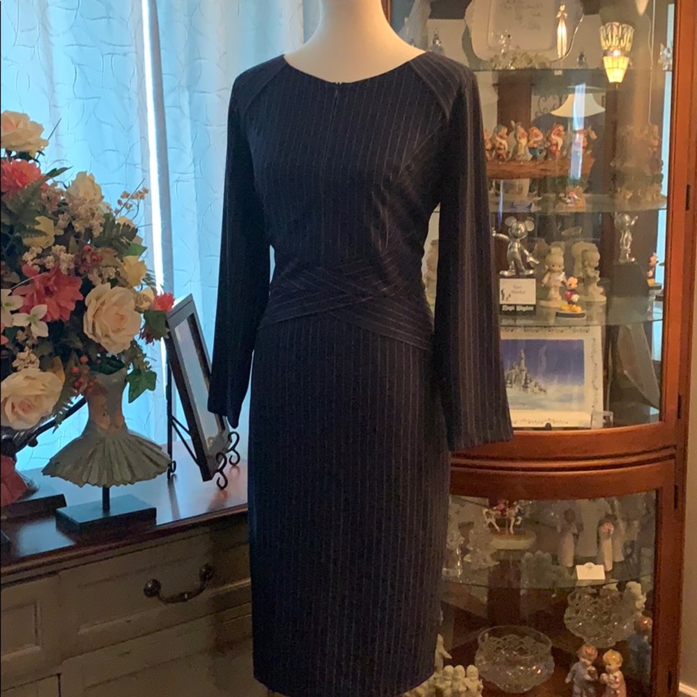 Ladies Navy Blue Dress
